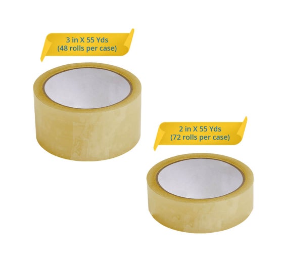 Shop Durable Acrylic Adhesive Clear Packaging Tape BannerBuzz, AU