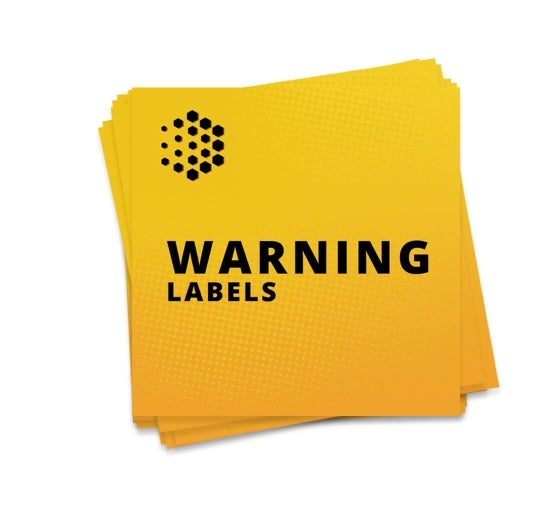 Customized Warning labels At Discounted Rate