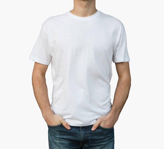 Buy Men's T-Shirt - Crew Neck & Get 20% Off | BannerBuzz AU