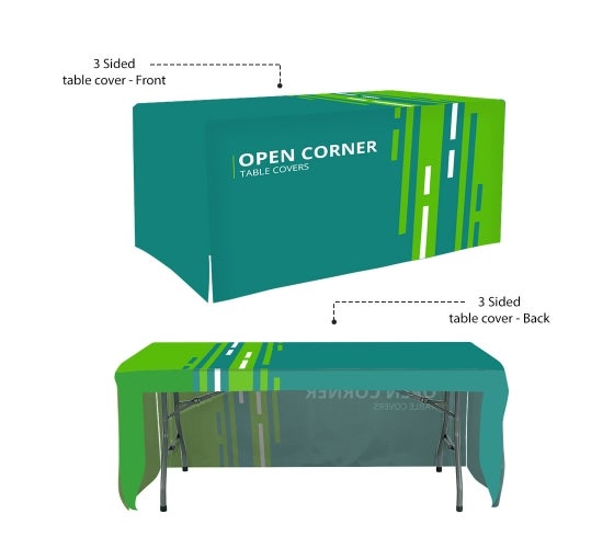 Open Corner Table Covers Get Custom Table Covers At Bannerbuzz