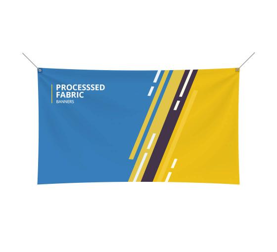 Processed Fabric Banners