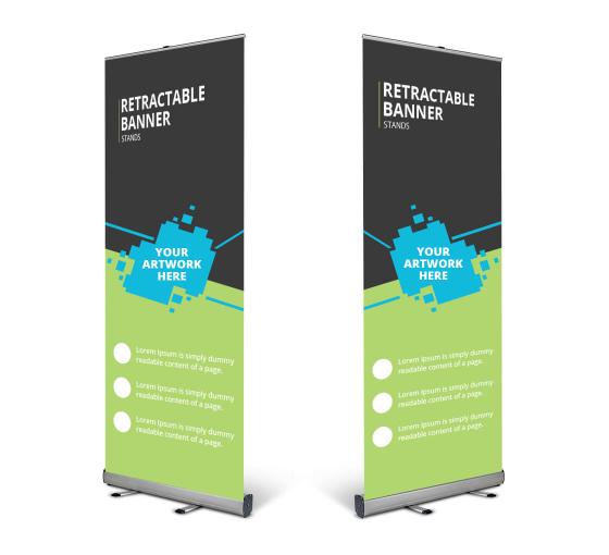 Display Pull Up Banners Roll Up Banner Signs BannerBuzz