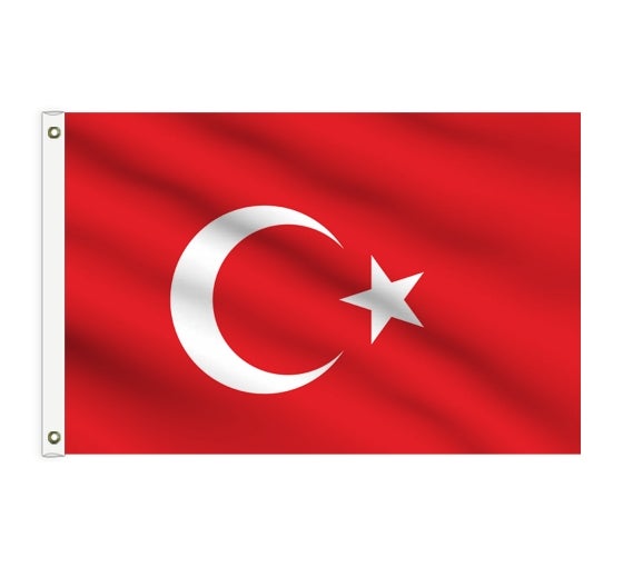 Turkey Flags for Events and Celebration