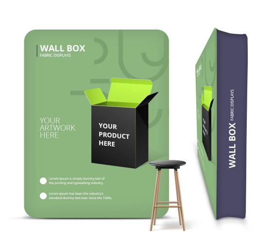 Stretch Fabric Display Wall Box Fabric Display Bannerbuzz