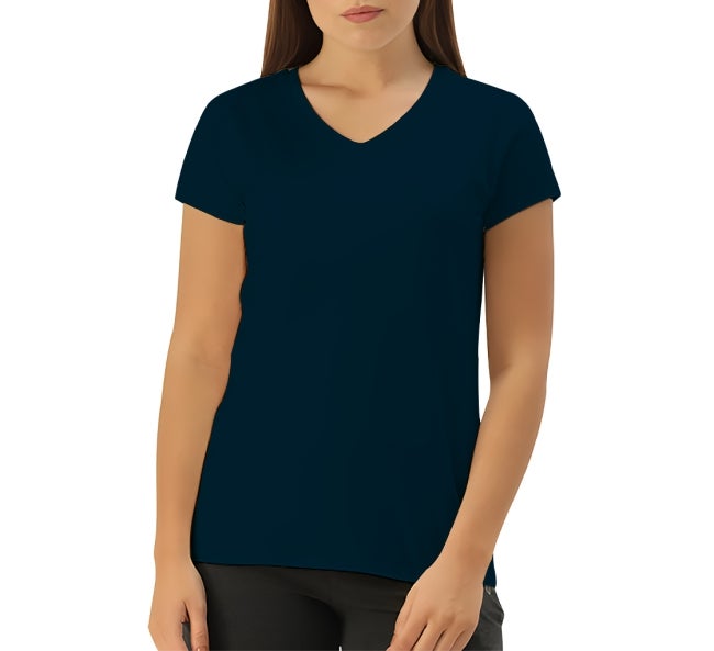 nike v neck t shirt womens