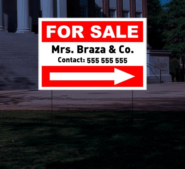 Shop Real Estate Yard Signs BannerBuzz Australia