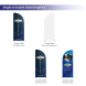 3m Magnetic Modular Fabric Displays - L Shape Sloped