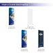 4m Magnetic Modular Fabric Displays - Curved Shape