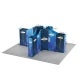 5x5m Magnetic Modular Fabric Displays - Island Shape
