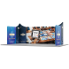 6m Magnetic Modular Fabric Displays - U Shape