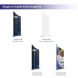 6m Magnetic Modular Fabric Displays - U Shape