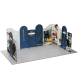 6m Magnetic Modular Fabric Displays - U Shape Curved