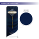 6m Magnetic Modular Fabric Displays - 4 Curved L-Shape Sections