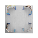 6m Magnetic Modular Fabric Displays - 4 Curved L-Shape Sections