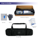 6m Magnetic Modular Fabric Displays - 4 Curved L-Shape Sections