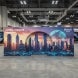 6 m Tension Fabric Backwall for Exhibition