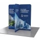 2m Magnetic Modular Fabric Display - Cross Island Shape