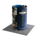 2m Magnetic Modular Fabric Display - Tower Island Shape