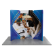 2m Magnetic Modular Fabric Display - Curved Shape