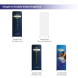 2m Magnetic Modular Fabric Display - Five Maglock Panels