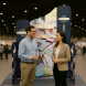 2m Magnetic Modular Fabric Display - Five Maglock Panels
