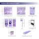 6m Backlit Exhibition Stand LED Lightbox Display with Counters Graphics dimension