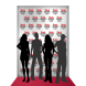 8 ft x 10 ft Step and Repeat Wall Box Fabric Display