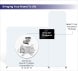 6m Exhibition Stand - Portable Display Stand with Counters & LED Lights