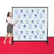 2.5  m x 2.5 ft m Step and Repeat Adjustable Banner Stands