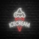 Ice Cream Neon Sign