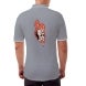 Men's Grey Polo Shirt - Printed