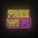 Free WIFI Neon Sign