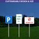 Reflective Custom Parking Signs