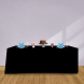 8' Convertible/Adjustable Table Covers - Black