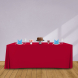 250 cm Convertible/Adjustable Table Covers - Red