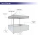 Custom Pop Up Gazebos 3m x 3m
