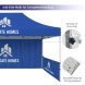 Custom Canopy Tents  Add Side Walls for Complete Branding