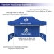 Custom Pop Up Gazebos 4.5m x 3m
