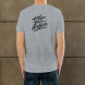 Men's Grey Printed T-Shirt - Crew Neck