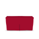 6' Fitted Table Covers - Red - Zipper Back