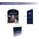 inline 10 ft inline trade show booth design 20 dimensions