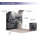 inline 10 ft inline trade show booth design 28 whats In the package