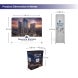 inline 20 ft inline trade show booth design 32 dimensions