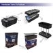 inline 20 ft inline trade show booth design 32 hard case podium