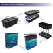 inline 20 ft inline trade show booth design 42 hard case podium