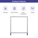 2.5 m x 2.5 m Step and Repeat Adjustable Banner Stands