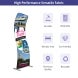 Fabric Display Stand S Shape