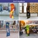Fabric Display Stand S Shape