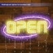 Open Neon Sign