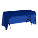 8' Open Corner Table Covers - Blue